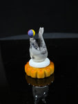 Jessica Tsai “Seal in Banana Pose” slurper cap with stand