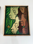 N0rmal original canvas with frame