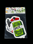 Groe pixel sticker pack